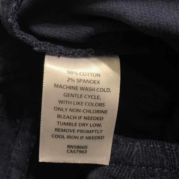 Treasure & Bond Exposed Button Stretch Corduroy Pants - Picture 9 of 9